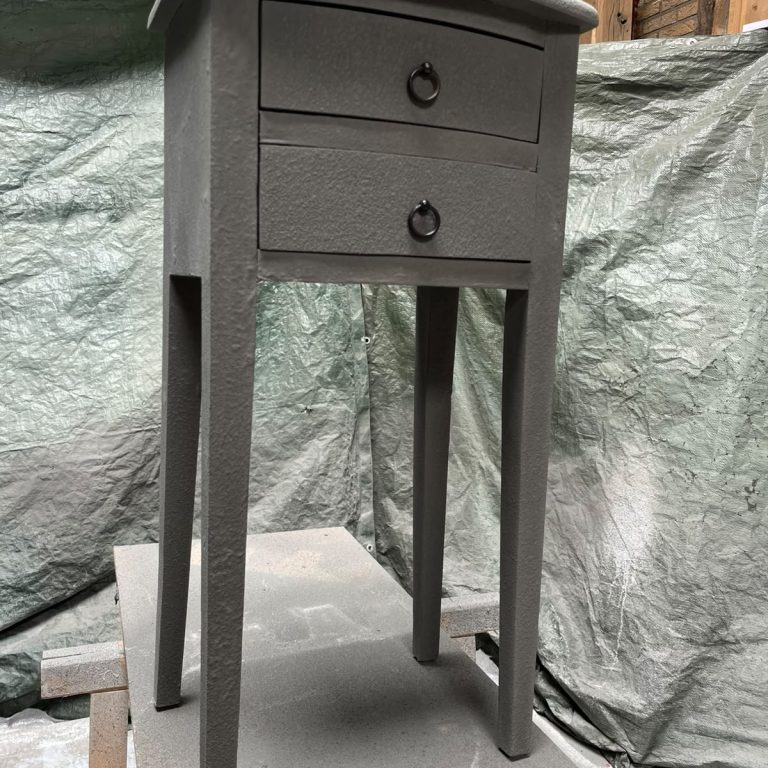 Nachtkasje upcycled met Econcrete Cooloo coating
